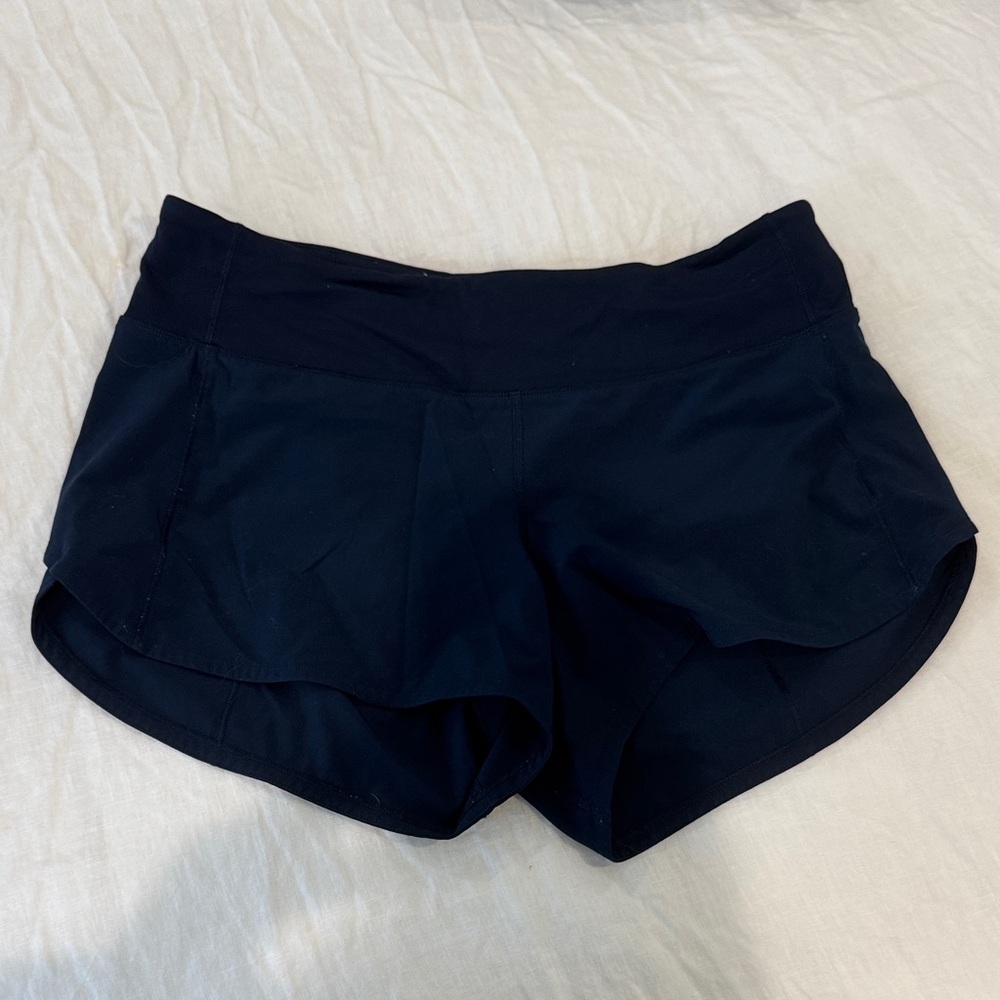 Women's Navy Athletic Shorts